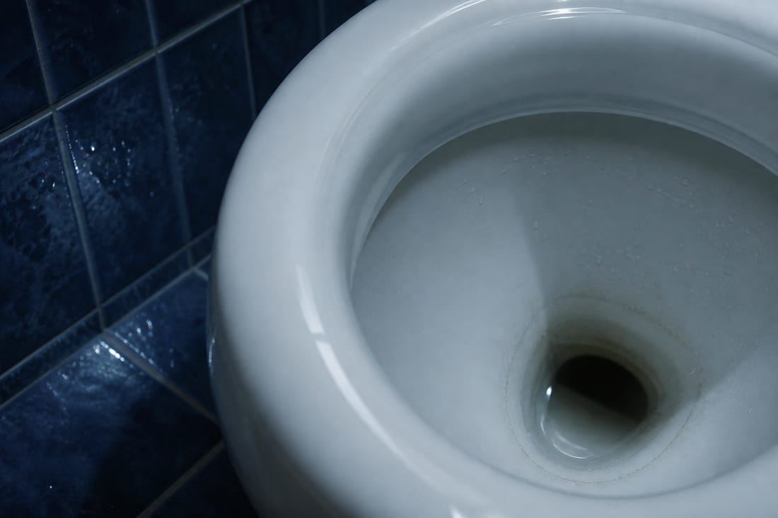 Exemple : cuvette de WC nécessitant un débouchage